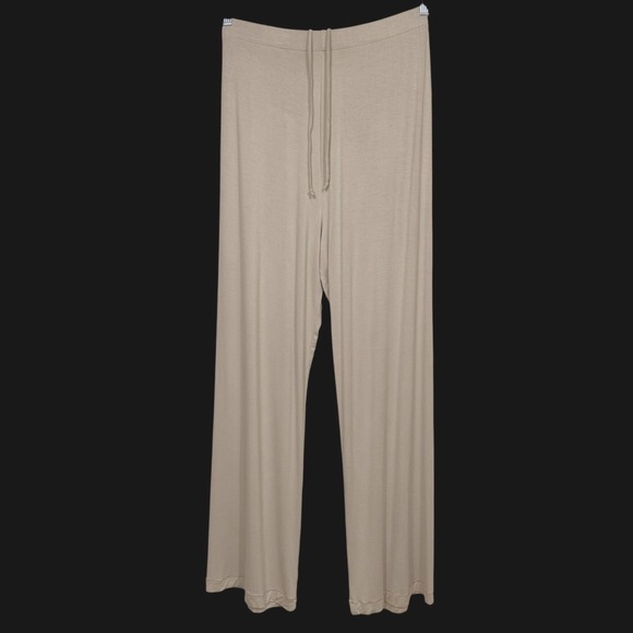 SKIMS Sleep Pants Pajama Lounge Pants Taupe Large - Picture 2 of 10